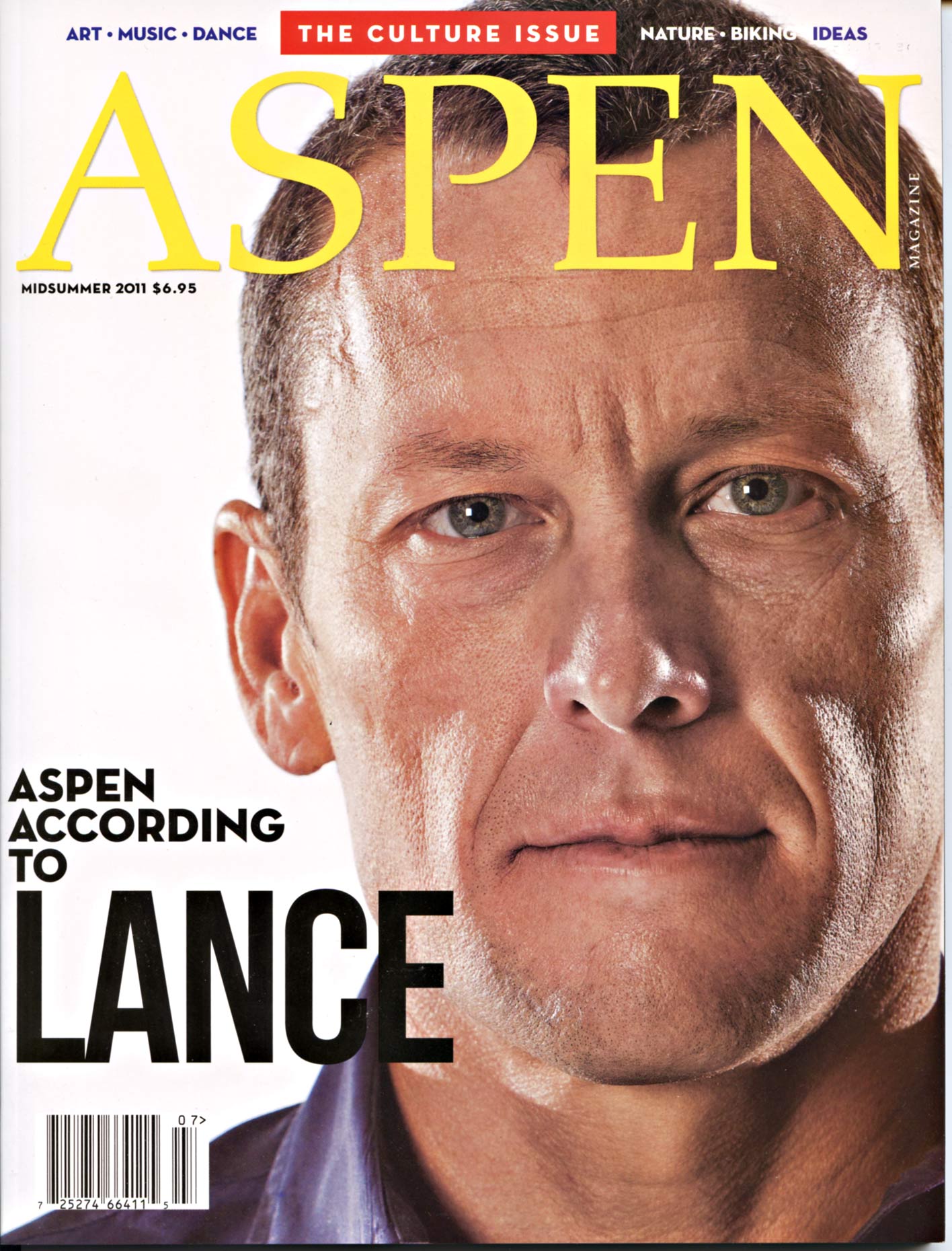 Tomas Zuccareno Photography | Lance Armstrong cover
