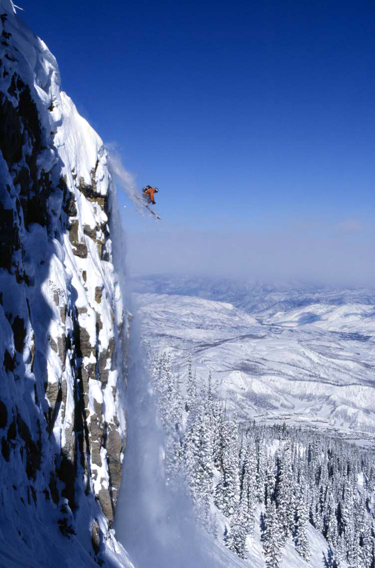 Tomas Zuccareno Photography | Chris Davenport Skiing in Snowmass, Colorado