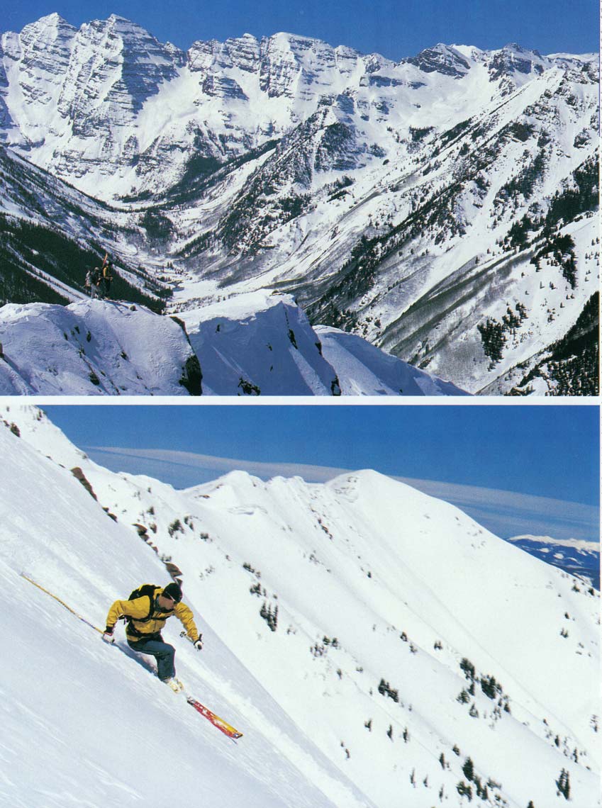Tomas Zuccareno Photography |Chris Davenport skiing in Aspen, Colorado