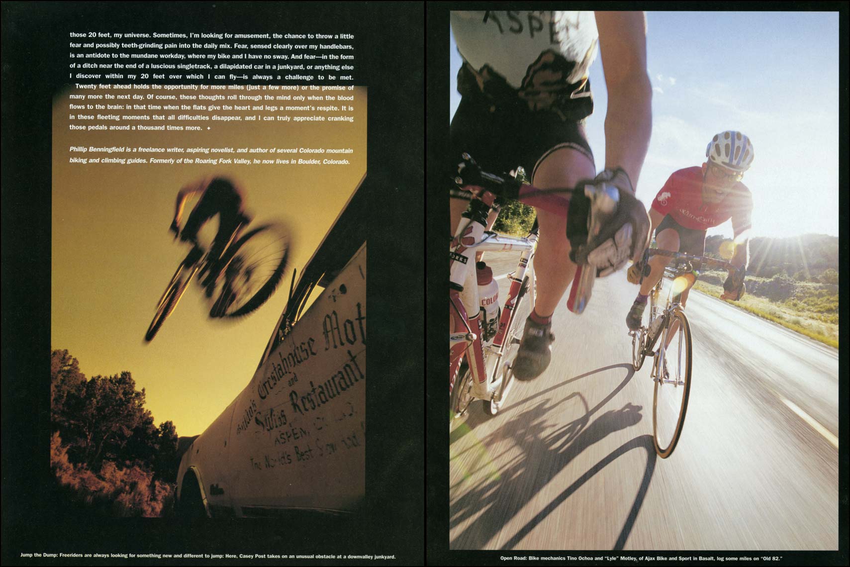 Tomas Zuccareno Photography |Bicycling Feature | Aspen Magazine