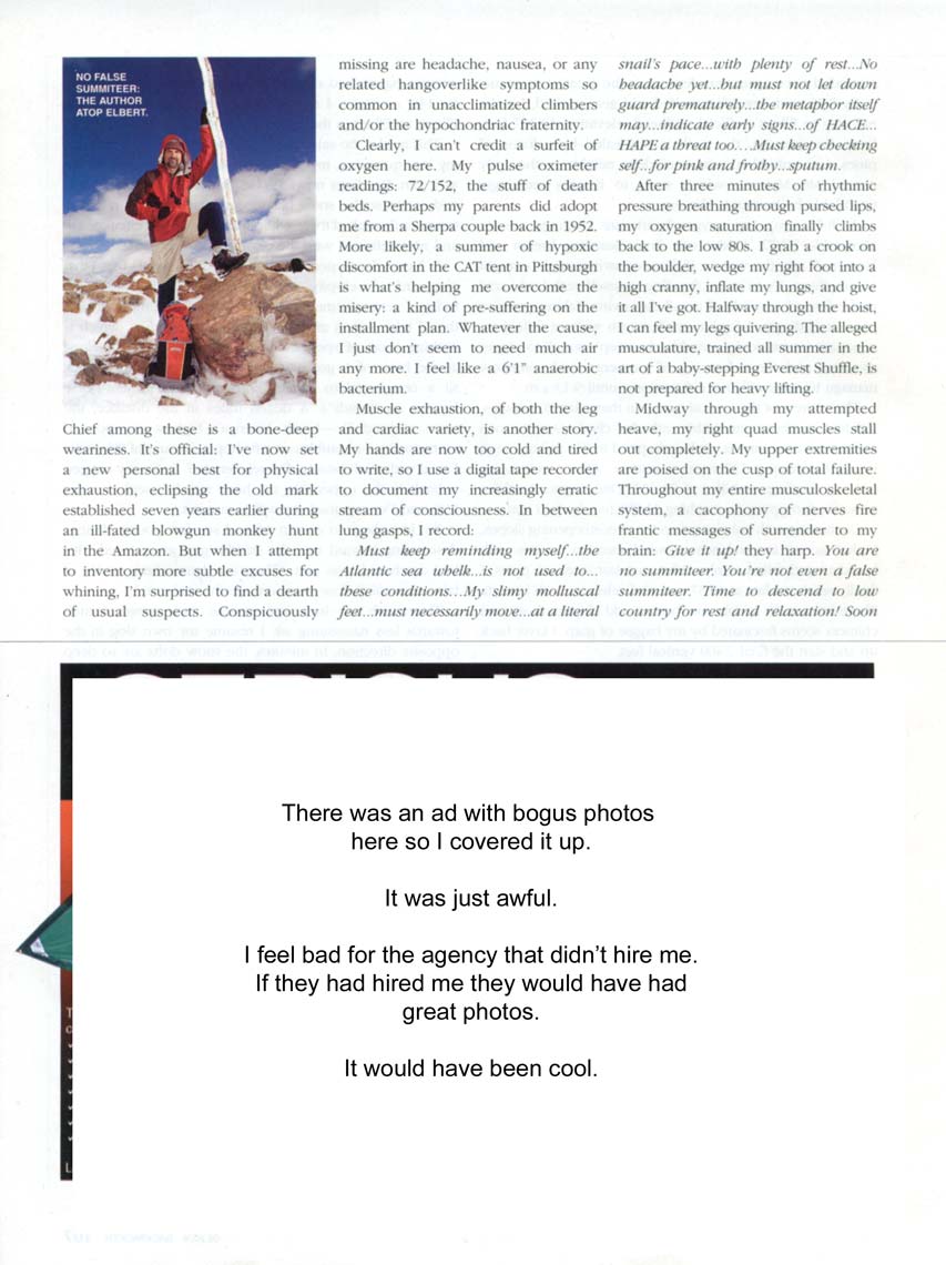 Tomas Zuccareno Photography |Backpacking Magazine feature