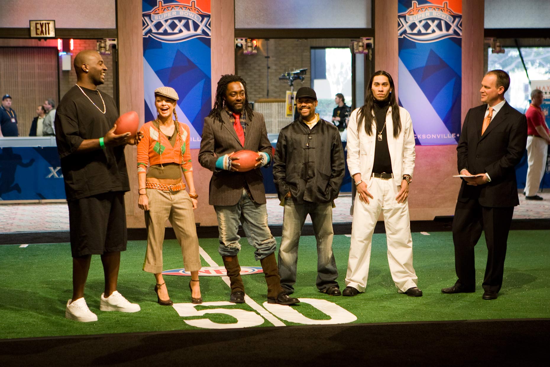 Tomas Zuccareno Photography | Black Eyed Peas| Super Bowl XXXIX