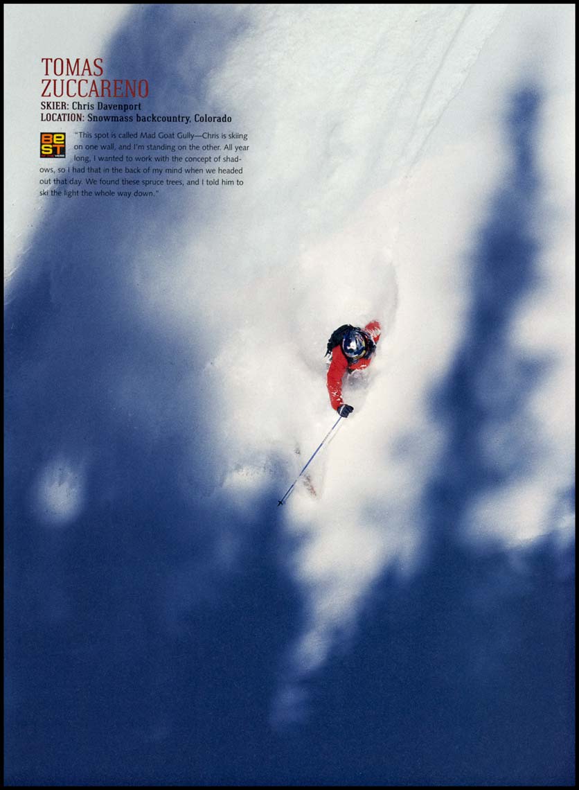 Tomas Zuccareno Photography | Chris Davenport | Skiing Magazine