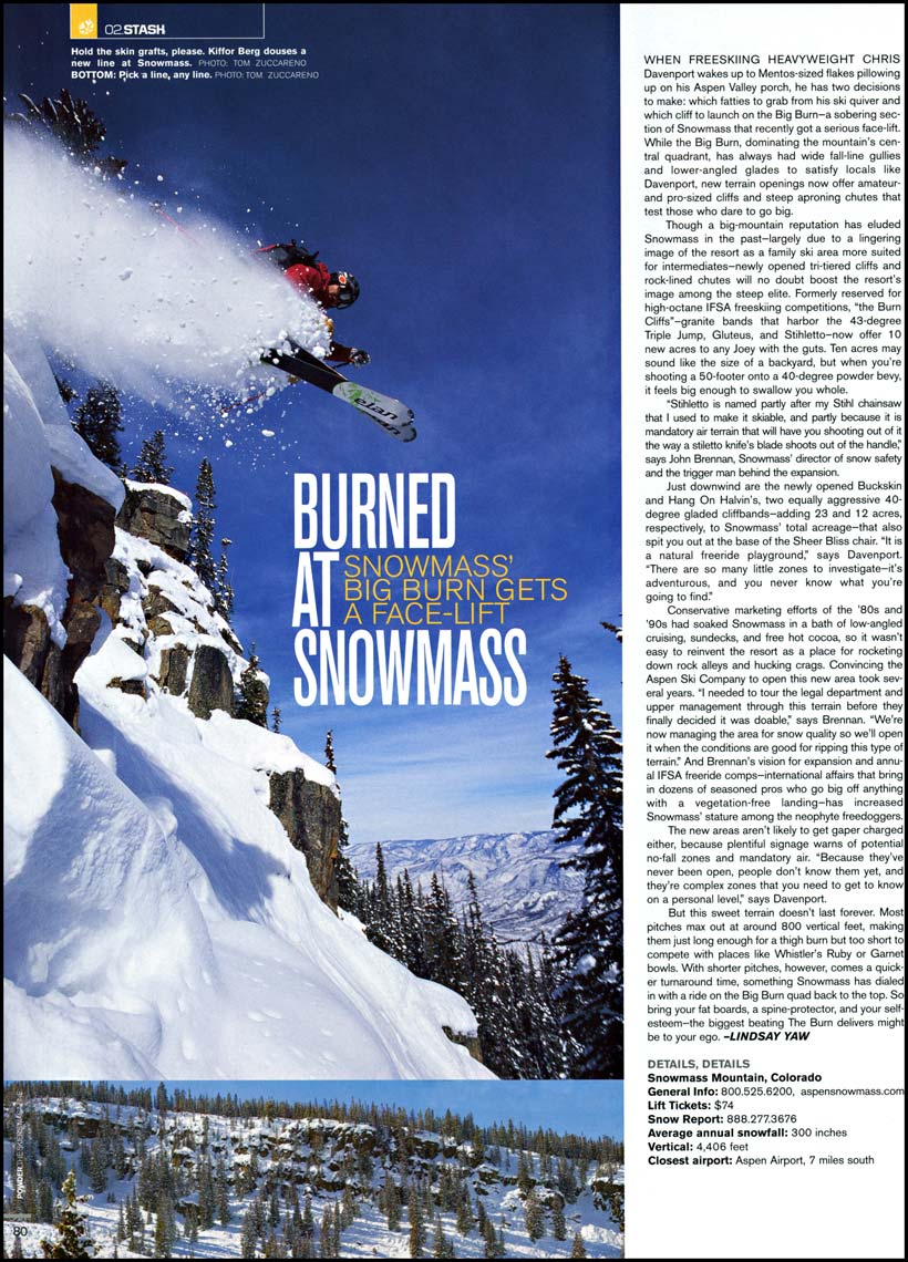 Tomas Zuccareno Photography | Powder Magazine