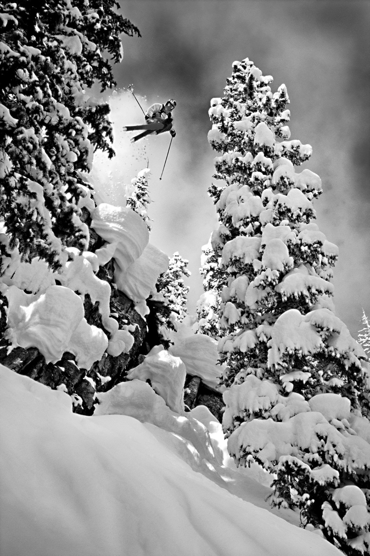 Tomas Zuccareno Photography | Chris Davenport Skiing in Colorado